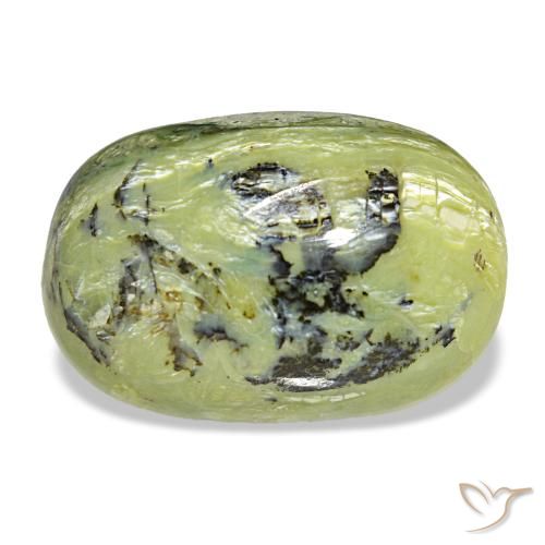 9.57ct Grüner Opal, Oval, Lichtundurchlässig