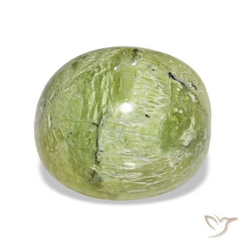 4.64ct Grüner Opal, Oval, Lichtundurchlässig