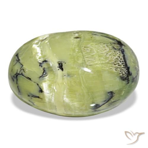14.50ct Grüner Opal, Oval, Lichtundurchlässig