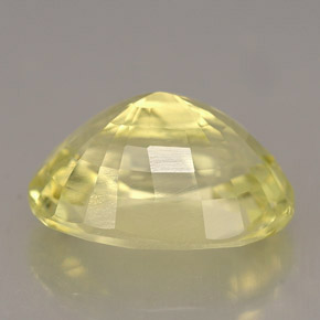 5,76 ctw natürlicher gelber Orthoklas, Oval Schliff, VS