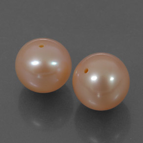 6,19 ct natürliche rosafarbener Perle-Edelsteine, Sphäre / Kugel, Lichtundurchlässig