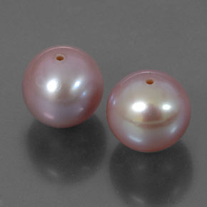 6,43 ct natürliche rosafarbener Perle-Edelsteine, Sphäre / Kugel, Lichtundurchlässig