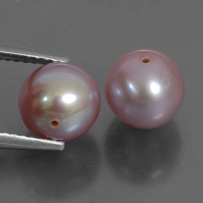 6,43 ct natürliche rosafarbener Perle-Edelsteine, Sphäre / Kugel, Lichtundurchlässig