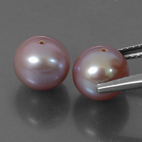 6,43 ct natürliche rosafarbener Perle-Edelsteine, Sphäre / Kugel, Lichtundurchlässig
