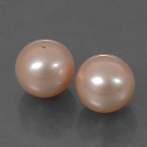6,73 ct natürliche rosafarbener Perle-Edelsteine, Sphäre / Kugel, Lichtundurchlässig