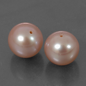 6,75 ct natürliche rosafarbener Perle-Edelsteine, Sphäre / Kugel, Lichtundurchlässig