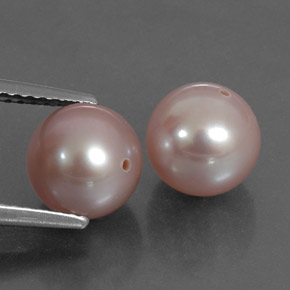 6,28 ct natürliche rosafarbener Perle-Edelsteine, Sphäre / Kugel, Lichtundurchlässig