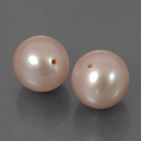 6,59 ct natürliche rosafarbener Perle-Edelsteine, Sphäre / Kugel, Lichtundurchlässig