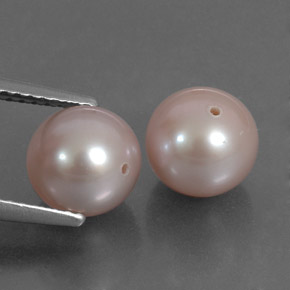 6,01 ct natürliche rosafarbener Perle-Edelsteine, Sphäre / Kugel, Lichtundurchlässig