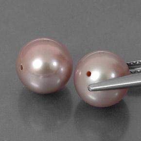 6,62 ct natürliche rosafarbener Perle-Edelsteine, Sphäre / Kugel, Lichtundurchlässig