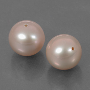 6,43 ct natürliche rosafarbener Perle-Edelsteine, Sphäre / Kugel, Lichtundurchlässig