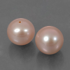 6,35 ct natürliche rosafarbener Perle-Edelsteine, Sphäre / Kugel, Lichtundurchlässig