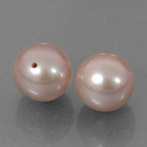 6,78 ct natürliche rosafarbener Perle-Edelsteine, Sphäre / Kugel, Lichtundurchlässig