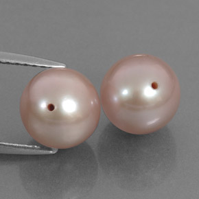 6,78 ct natürliche rosafarbener Perle-Edelsteine, Sphäre / Kugel, Lichtundurchlässig