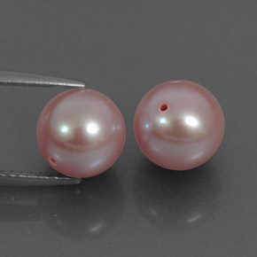 6,78 ct natürliche rosafarbener Perle-Edelsteine, Sphäre / Kugel, Lichtundurchlässig