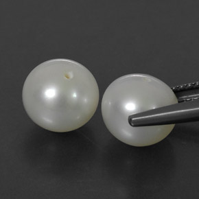  ct natürliche cream Perle-Edelsteine, Sphäre / Kugel, Lichtundurchlässig