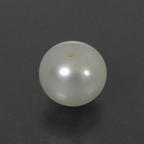 3,50 ctw natürlicher cream Perle, Sphäre / Kugel, Lichtundurchlässig