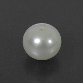 3,55 ctw natürlicher cream Perle, Sphäre / Kugel, Lichtundurchlässig