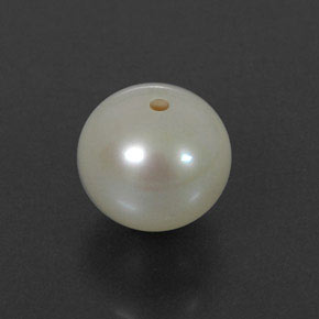 3,75 ctw natürlicher cream Perle, Sphäre / Kugel, Lichtundurchlässig