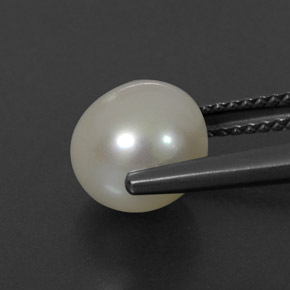 3,81 ctw natürlicher cream Perle, Sphäre / Kugel, Lichtundurchlässig
