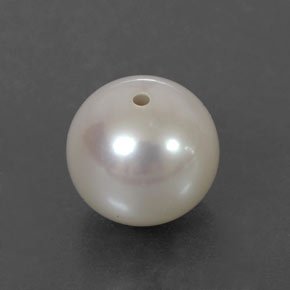 3,81 ctw natürlicher cream Perle, Sphäre / Kugel, Lichtundurchlässig