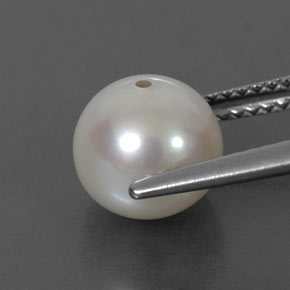 3,81 ctw natürlicher cream Perle, Sphäre / Kugel, Lichtundurchlässig