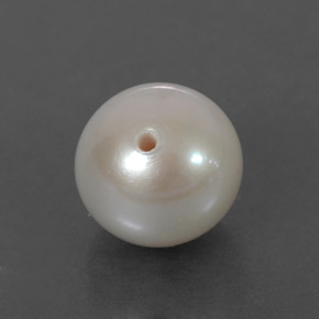 3,60 ctw natürlicher cream Perle, Sphäre / Kugel, Lichtundurchlässig