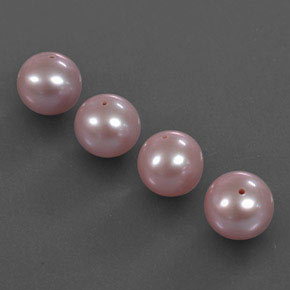 12,07 ct natürliche rosafarbener Perle-Edelsteine, Sphäre / Kugel, Lichtundurchlässig