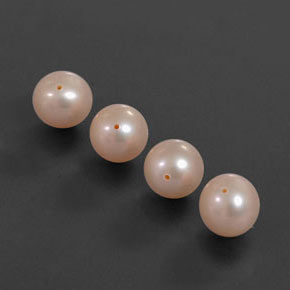 13,51 ct natürliche rosafarbener Perle-Edelsteine, Sphäre / Kugel, Lichtundurchlässig