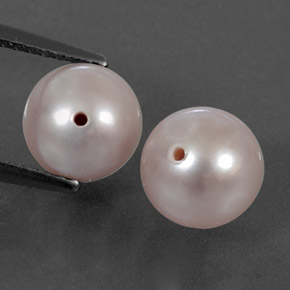 5.61 ct natürliche orange-rosa Perle-Edelsteine, Kugel / Ball, Lichtundurchlässig