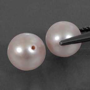 5.61 ct natürliche orange-rosa Perle-Edelsteine, Kugel / Ball, Lichtundurchlässig