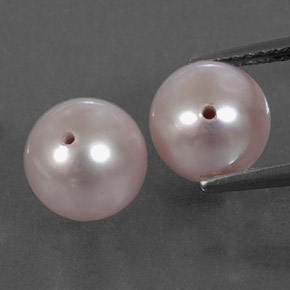 5.79 ct natürliche Mittelrosa Perle-Edelsteine, Kugel / Ball, Lichtundurchlässig