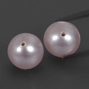 5,60 ct natürliche rosafarbener Perle-Edelsteine, Sphäre / Kugel, Lichtundurchlässig