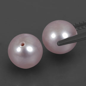 5,60 ct natürliche rosafarbener Perle-Edelsteine, Sphäre / Kugel, Lichtundurchlässig