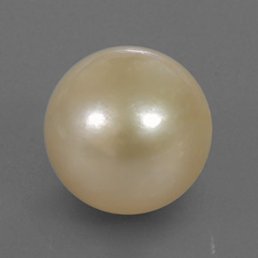 14,49 ctw natürlicher Gold Perle, Sphäre / Kugel, Lichtundurchlässig