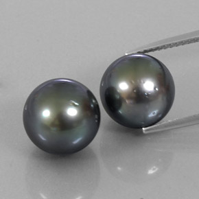 17,28 ct natürliche grauer Perle-Edelsteine, Sphäre / Kugel, Lichtundurchlässig