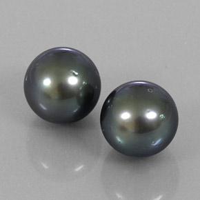 17,28 ct natürliche grauer Perle-Edelsteine, Sphäre / Kugel, Lichtundurchlässig