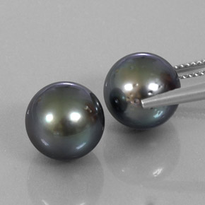 17,28 ct natürliche grauer Perle-Edelsteine, Sphäre / Kugel, Lichtundurchlässig