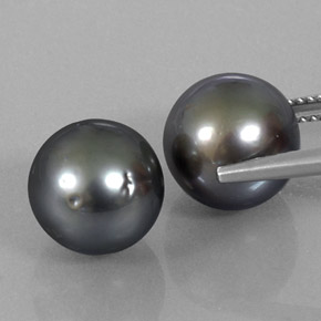 16,51 ct natürliche Silber Perle-Edelsteine, Sphäre / Kugel, Lichtundurchlässig