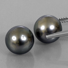 16,59 ct natürliche Silber Perle-Edelsteine, Sphäre / Kugel, Lichtundurchlässig