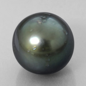 8,39 ctw natürlicher silver Perle, Sphäre / Kugel, Lichtundurchlässig
