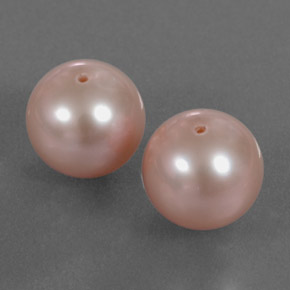 6,18 ct natürliche rosafarbener Perle-Edelsteine, Sphäre / Kugel, Lichtundurchlässig