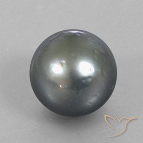 9,17 ctw natürlicher Silber Perle, Kugel / Ball, Lichtundurchlässig