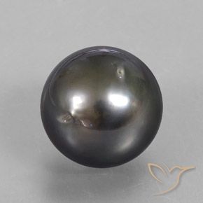 9,17 ctw natürlicher Braun Perle, Kugel / Ball, Lichtundurchlässig