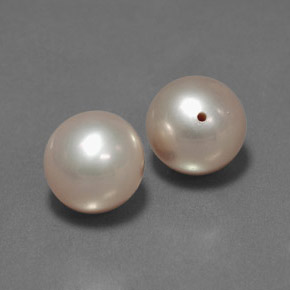 6,24 ct natürliche rosafarbener Perle-Edelsteine, Sphäre / Kugel, Lichtundurchlässig