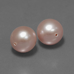 6,89 ct natürliche rosafarbener Perle-Edelsteine, Sphäre / Kugel, Lichtundurchlässig