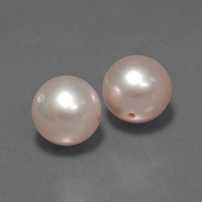 6,07 ct natürliche rosafarbener Perle-Edelsteine, Sphäre / Kugel, Lichtundurchlässig