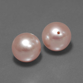 6,61 ct natürliche rosafarbener Perle-Edelsteine, Sphäre / Kugel, Lichtundurchlässig
