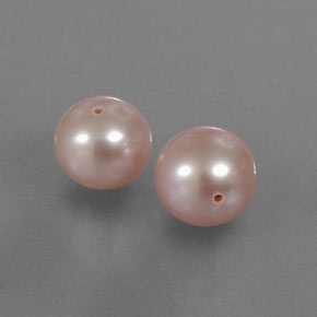 6,09 ct natürliche rosafarbener Perle-Edelsteine, Sphäre / Kugel, Lichtundurchlässig