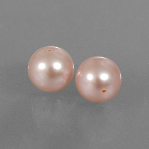 6,17 ct natürliche rosafarbener Perle-Edelsteine, Sphäre / Kugel, Lichtundurchlässig